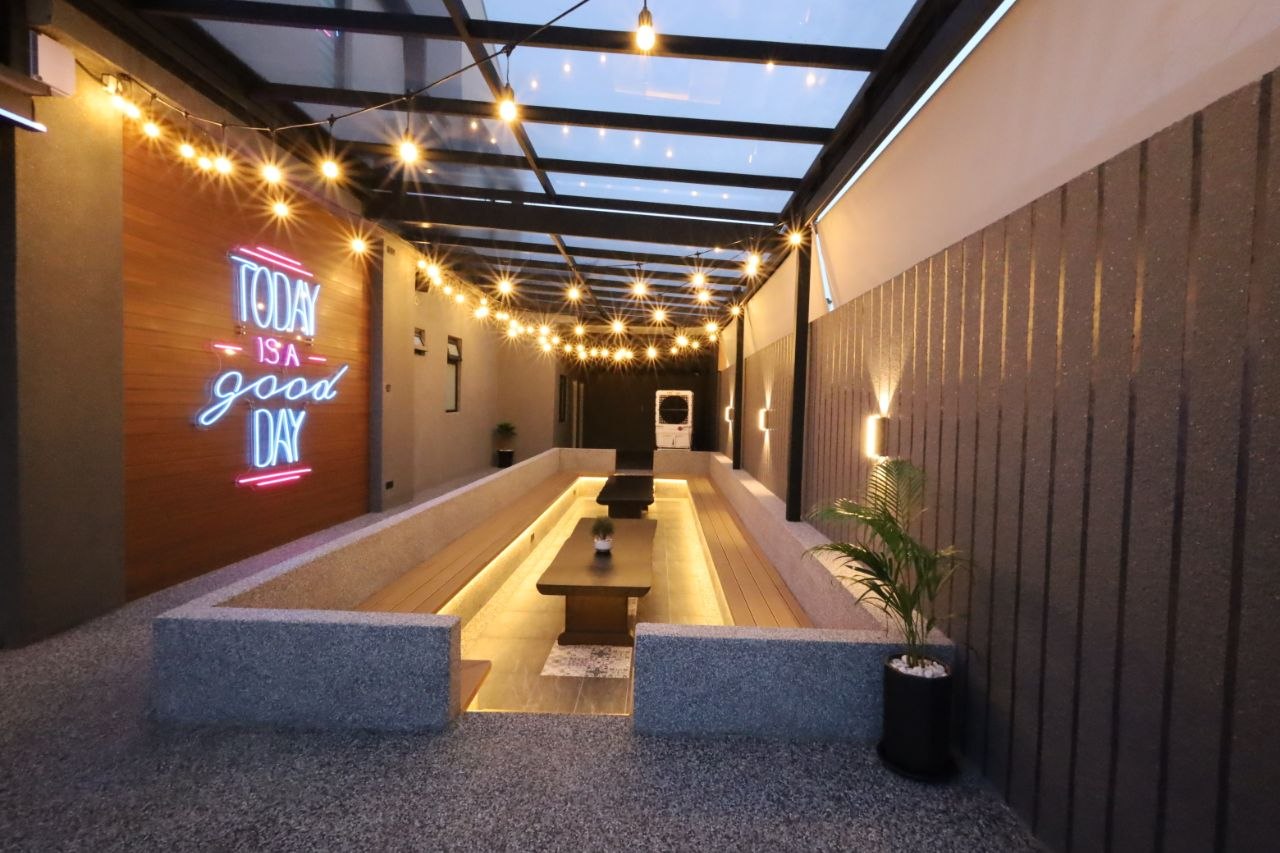 Urban Nook — Sunken outdoor lounge