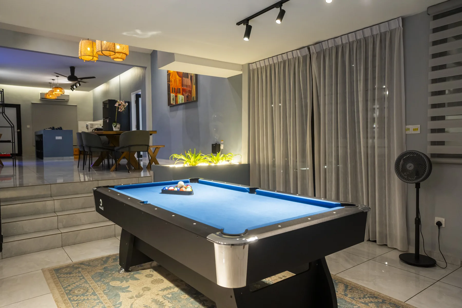Pool table room