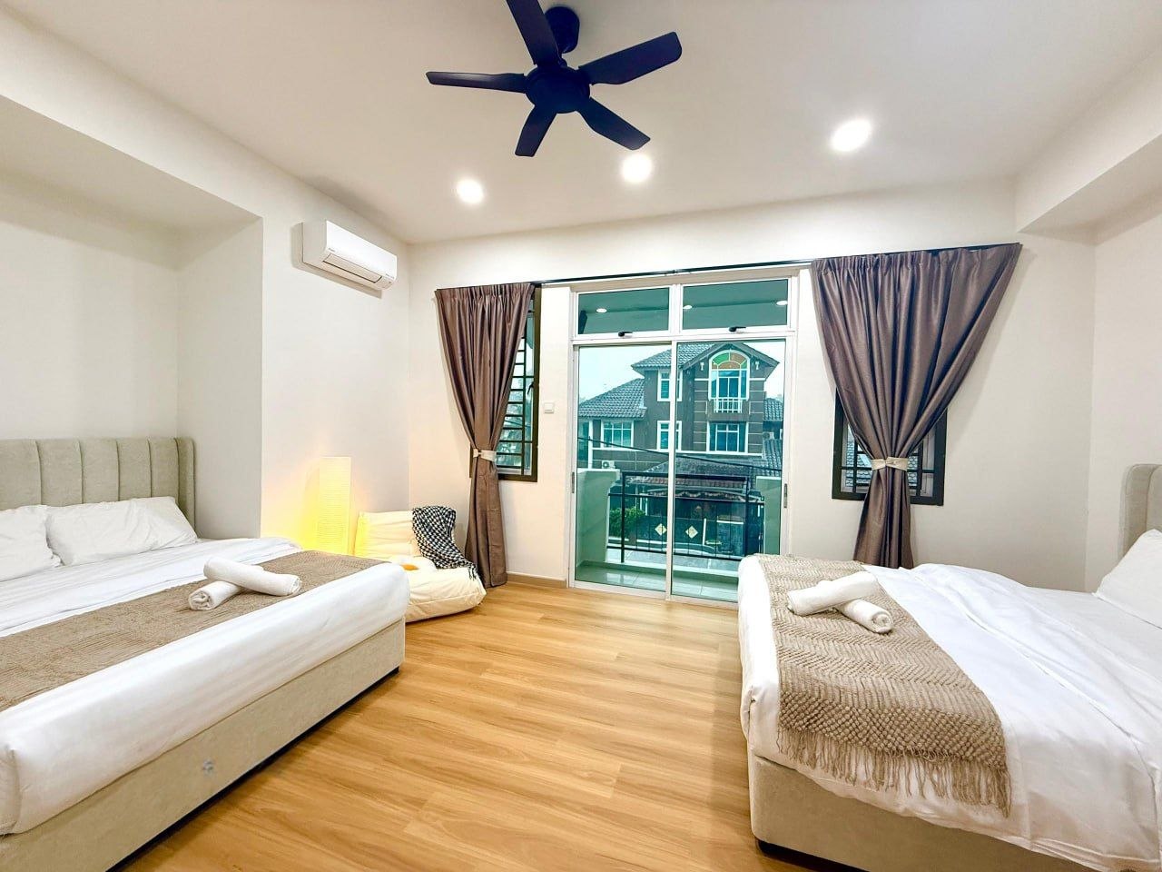 Master Bedroom with Balcony